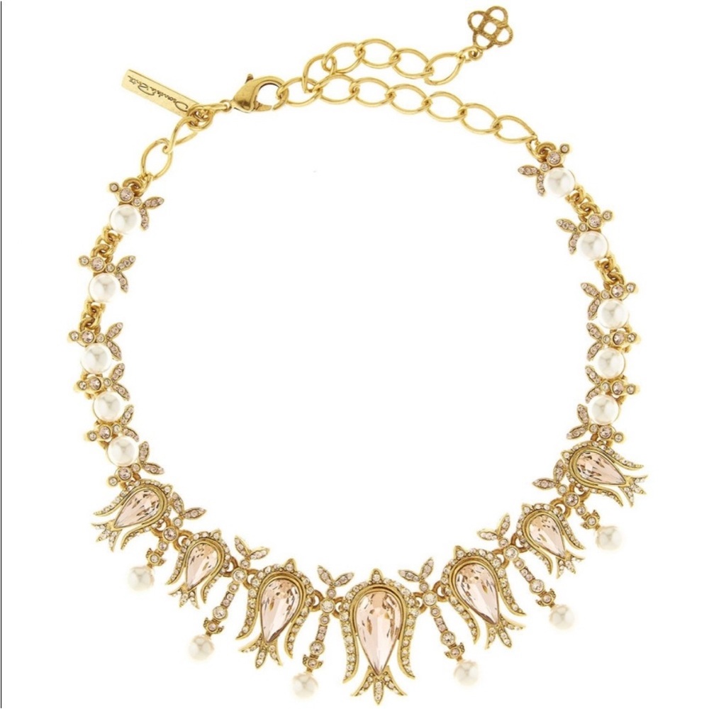 Oscar de la Renta Tulip Necklace